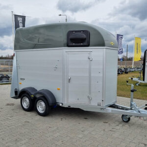 Humbaur Equitos Alu Plus 2000 Trailer mit Polsterung und Seitentüren